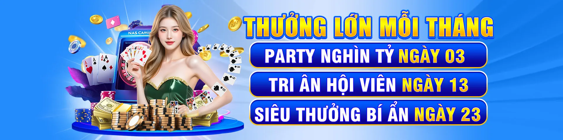 Khuyến mãi sự kiện đặc biệt theo mùa tại 007win chính thức